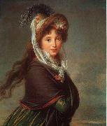 Elisabeth LouiseVigee Lebrun Portrait of a Young Woman-p china oil painting reproduction